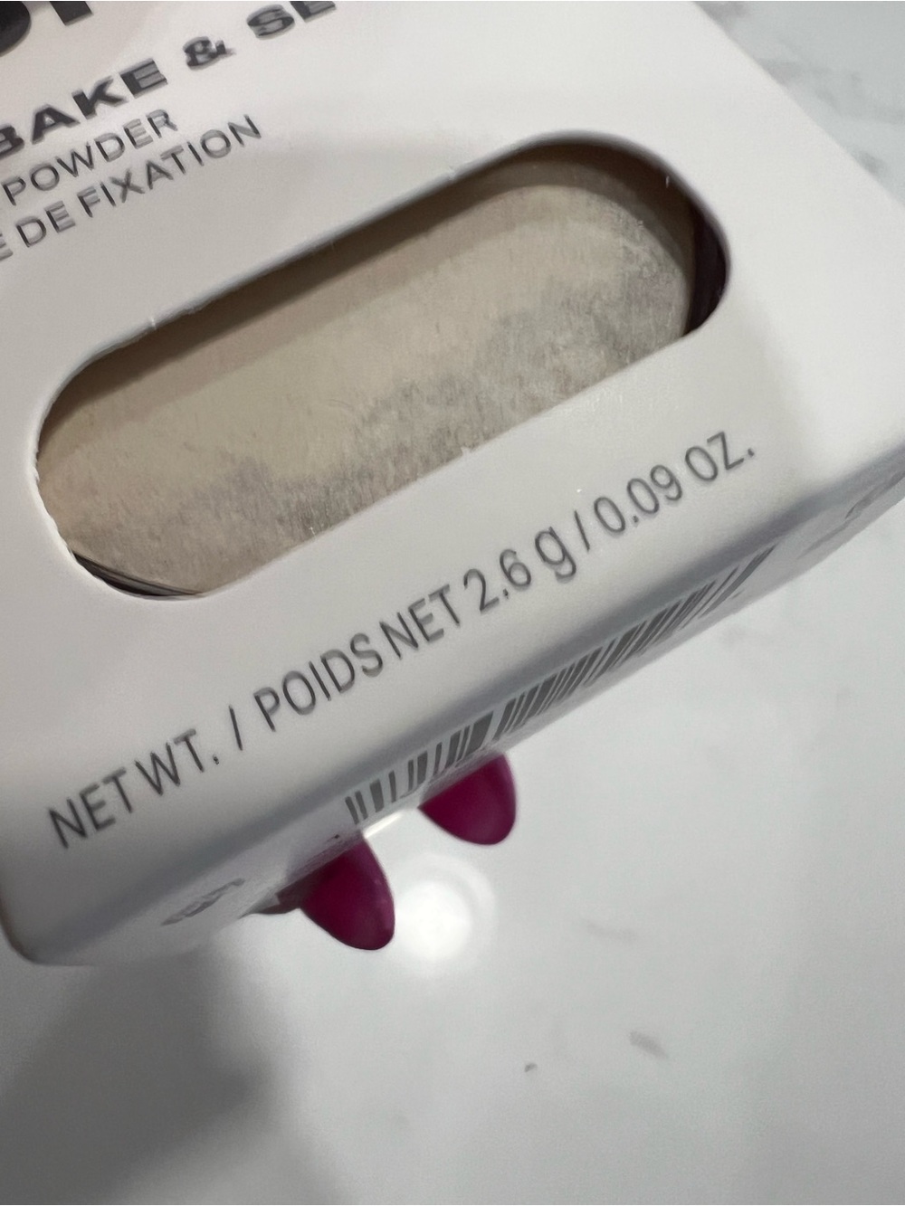 Morphe Mini Bake & Set Setting Powder — Translucent - Picture 4 of 4